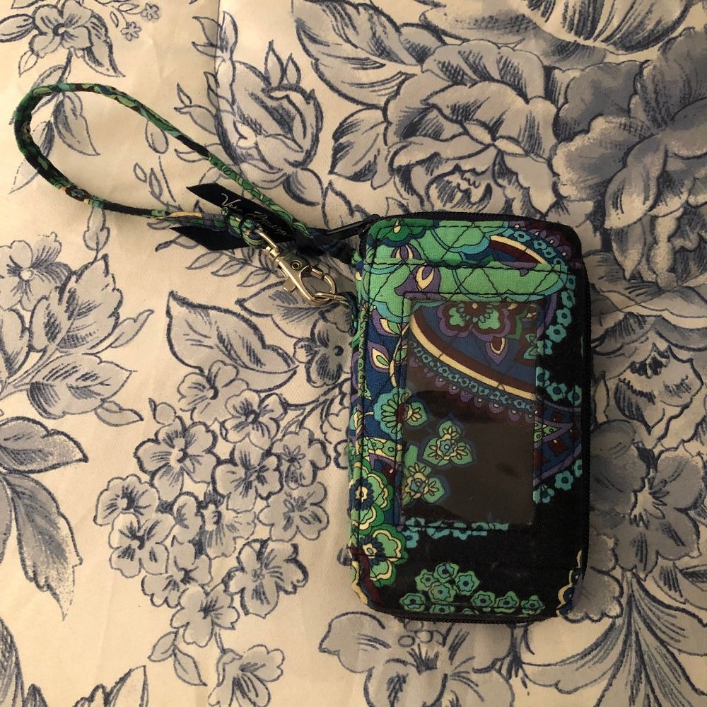Vera Bradley Blue Rhapsody ID Wristlet